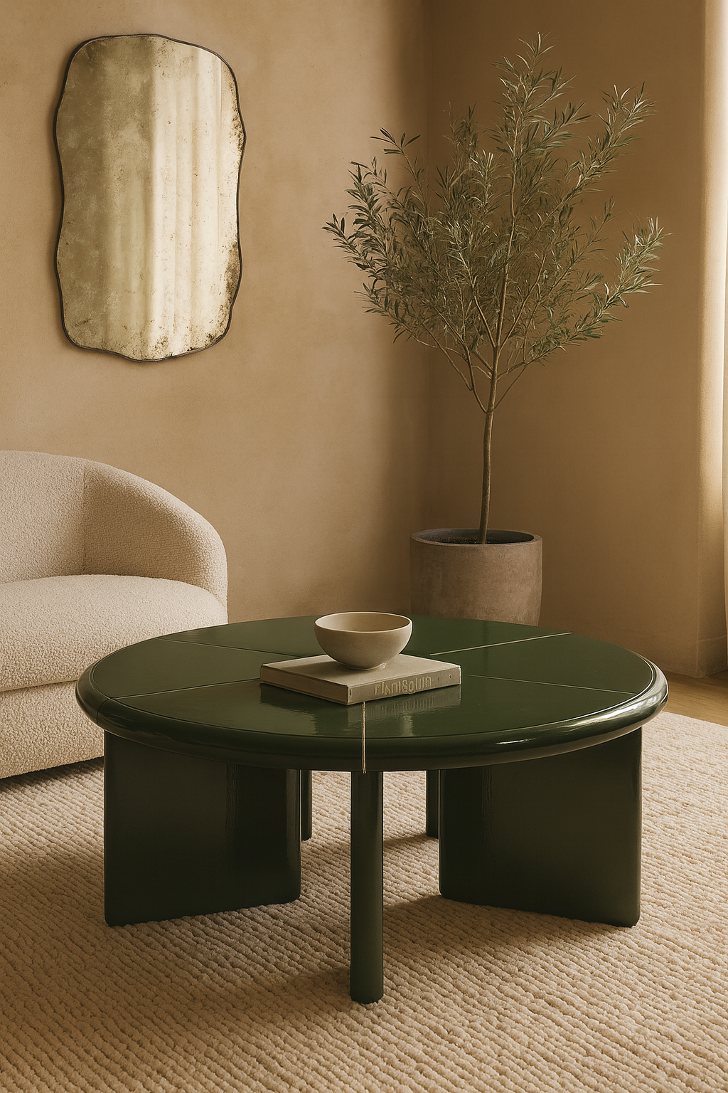 ALLISON - Wood Shelf Open Coffee Table