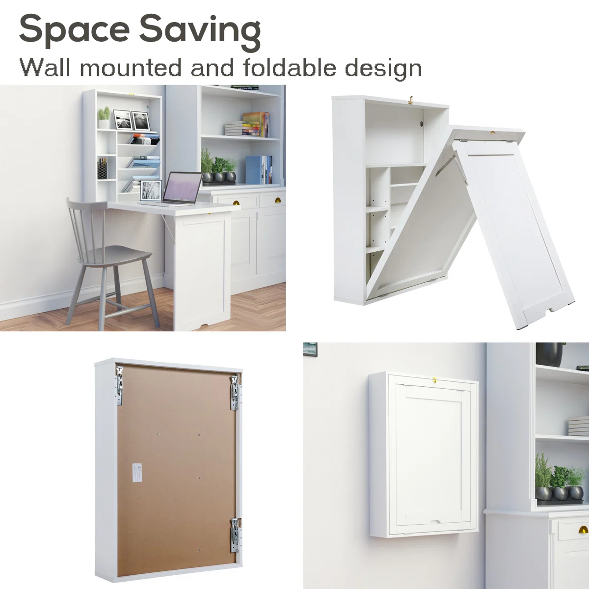 LOGAN - Wall-Mounted Folding Desk
