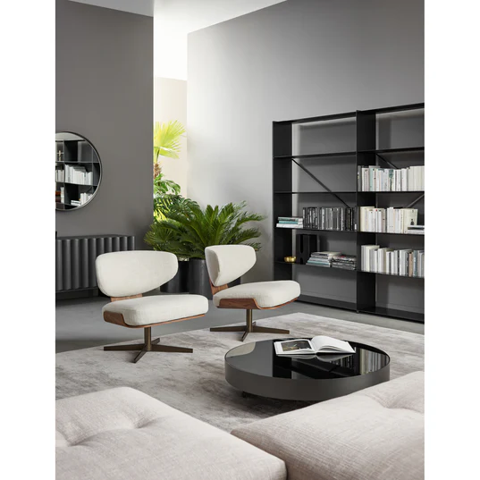 AMELIA - Metal Edge Coffee Table - MEDIUM