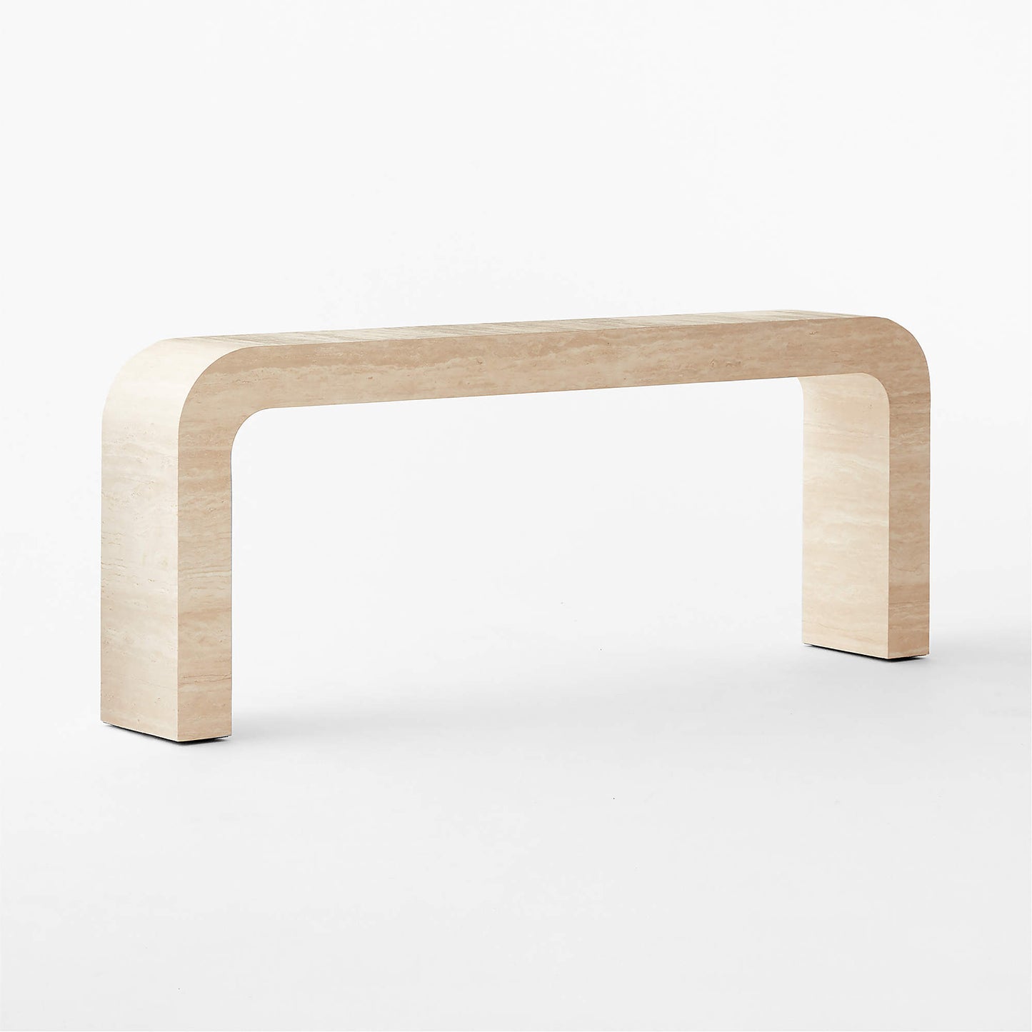 VIOLET - CURVED Resin Console Table