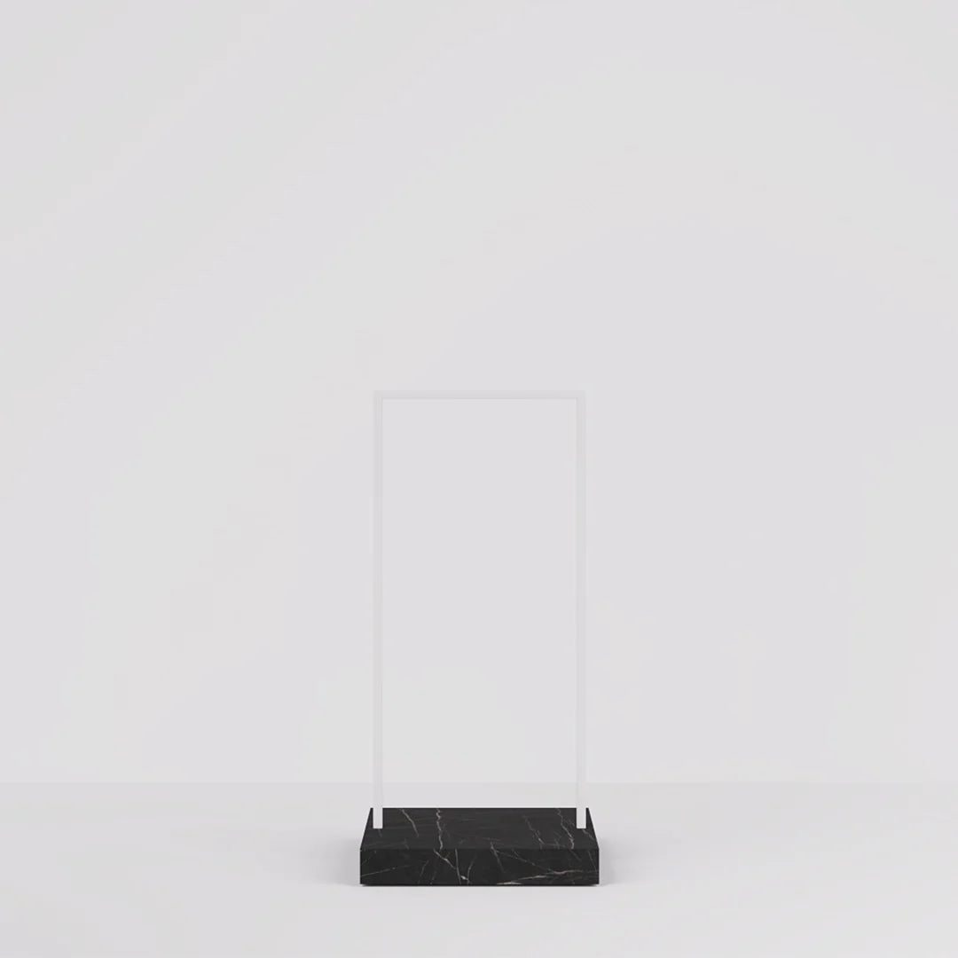 Luxe Freestanding Garment Rack 6ft — Modern Minimalist Clothing Display