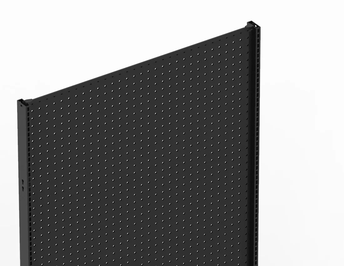 Wall Gondola Shelving Unit — 4 FT  Heavy-Duty Retail Display Fixture