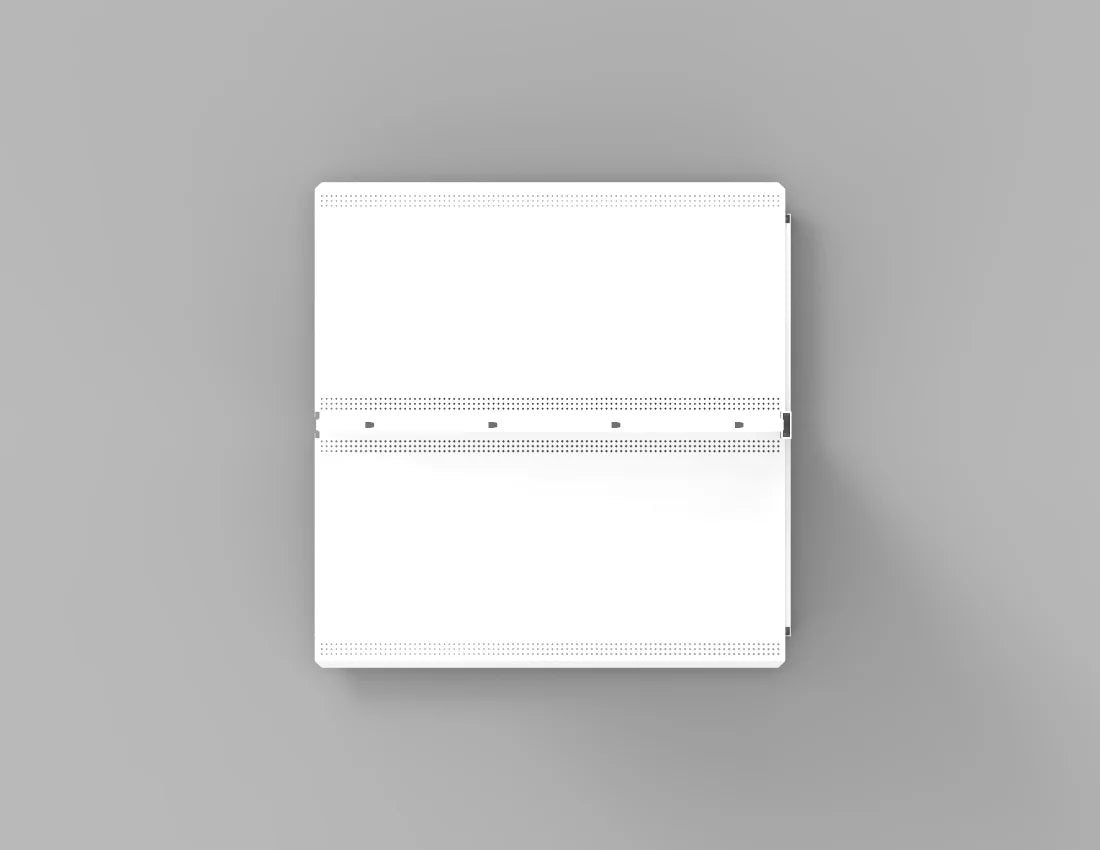 Double-Sided Gondola Shelving Unit — 4 FT  Heavy-Duty Retail Display Fixture