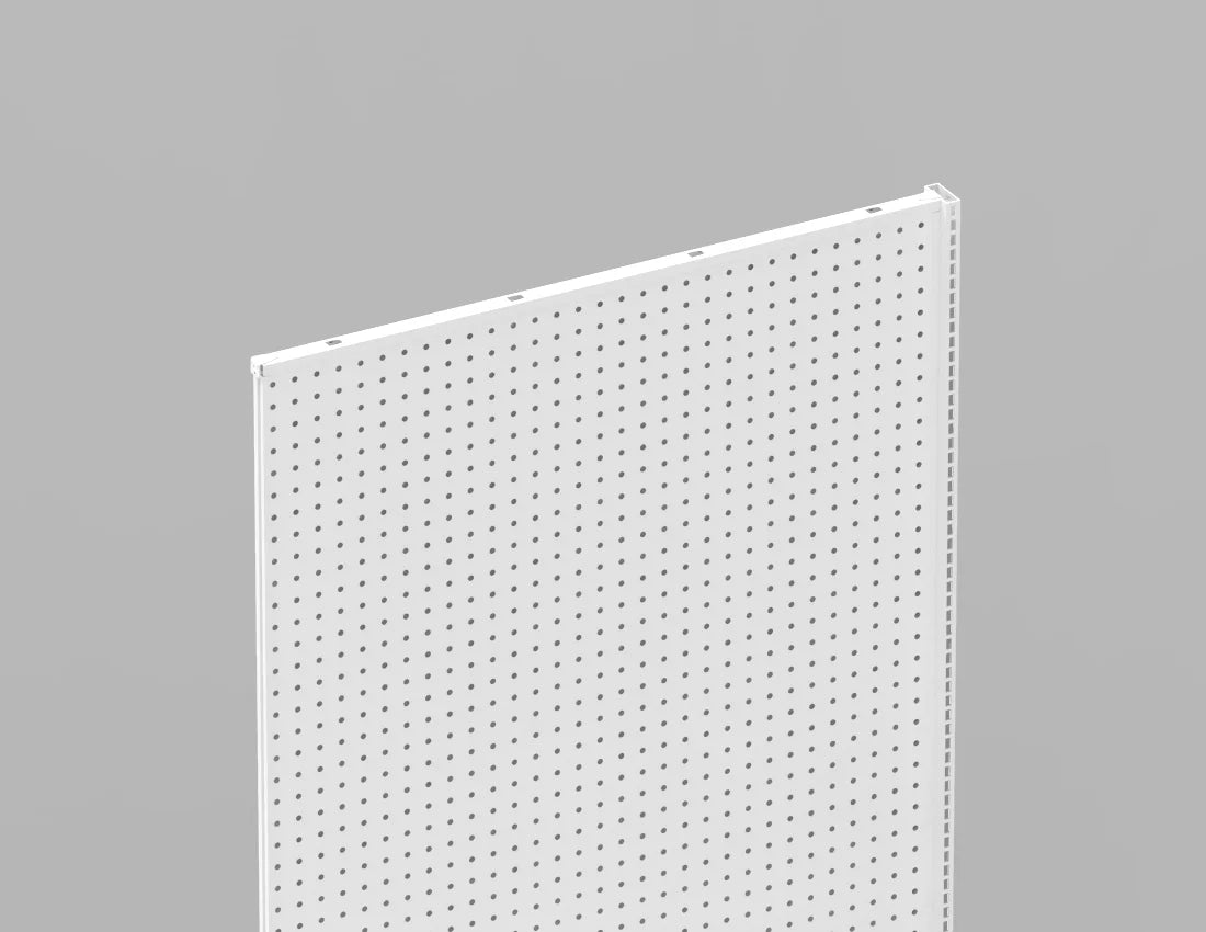 Double-Sided Gondola Shelving Unit — 4 FT  Heavy-Duty Retail Display Fixture