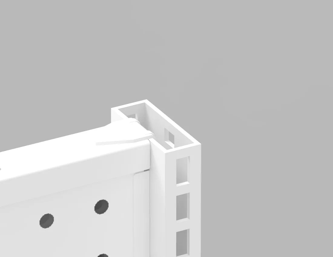 Double-Sided Gondola Shelving Unit — 4 FT  Heavy-Duty Retail Display Fixture