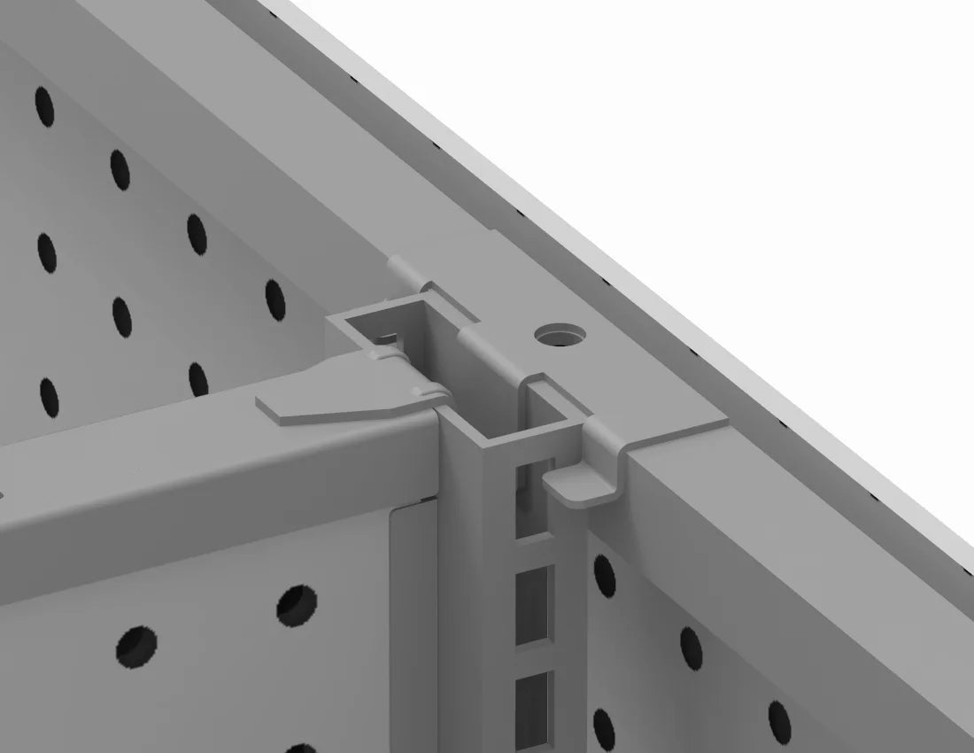 Gondola Start Shelving Unit — 4 FT  Heavy-Duty Retail Display Fixture