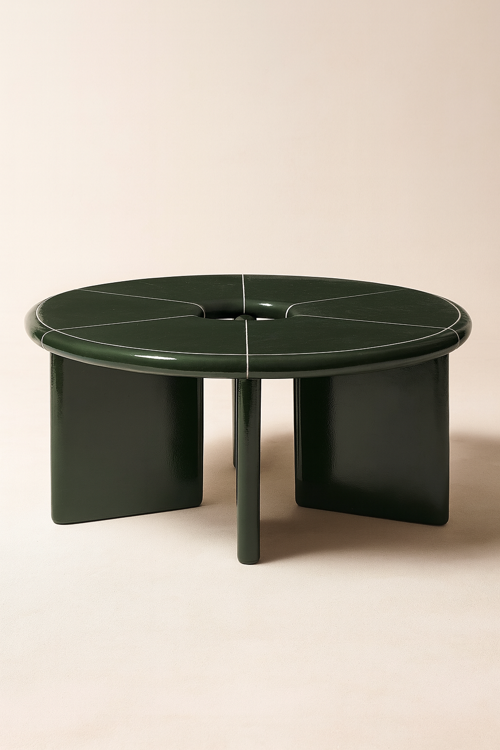 ALLISON  -  Wood Shelf Open Coffee Table