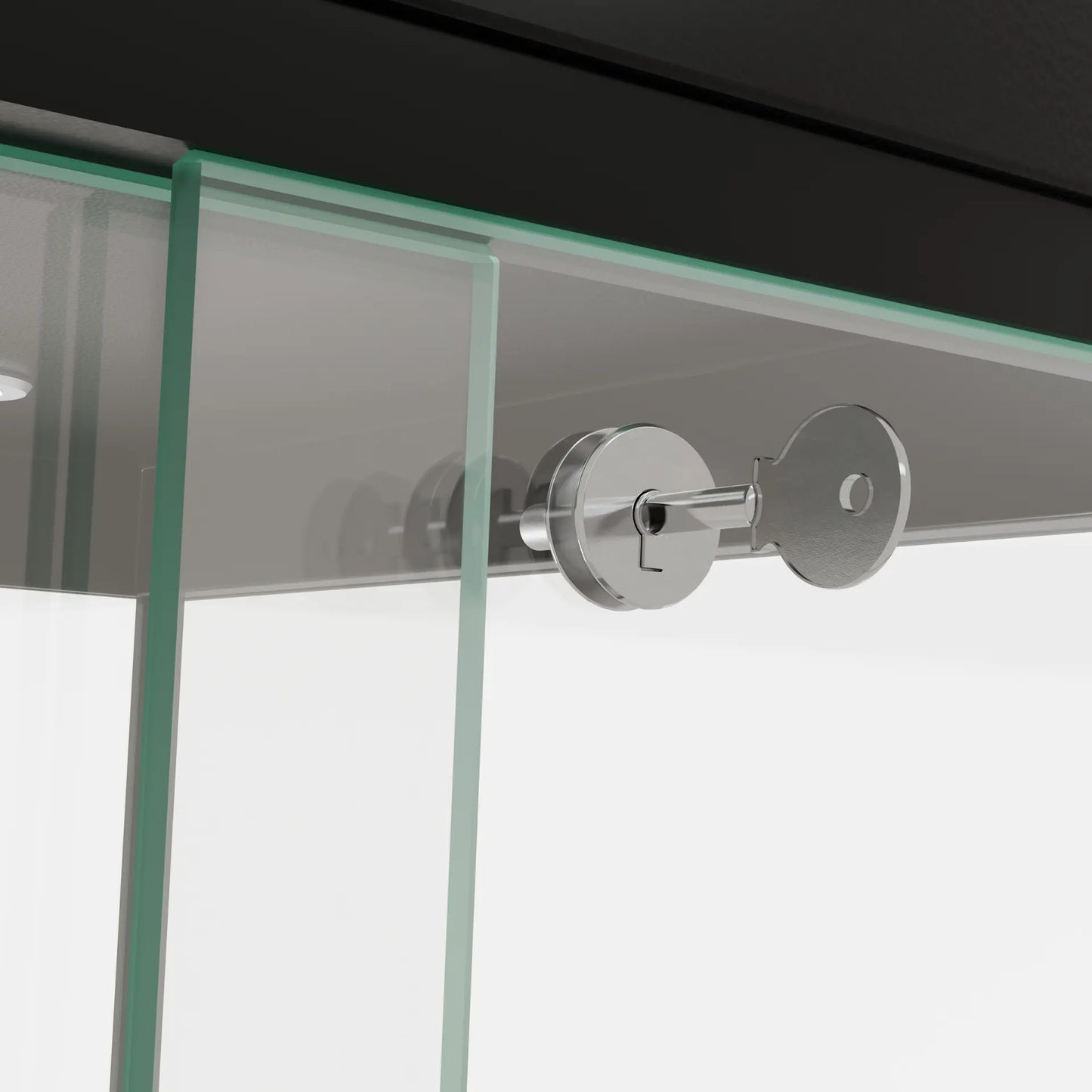 SHELF - Tall Glass Mannequin Display Case — Luxury Retail Showcase with LED Lighting