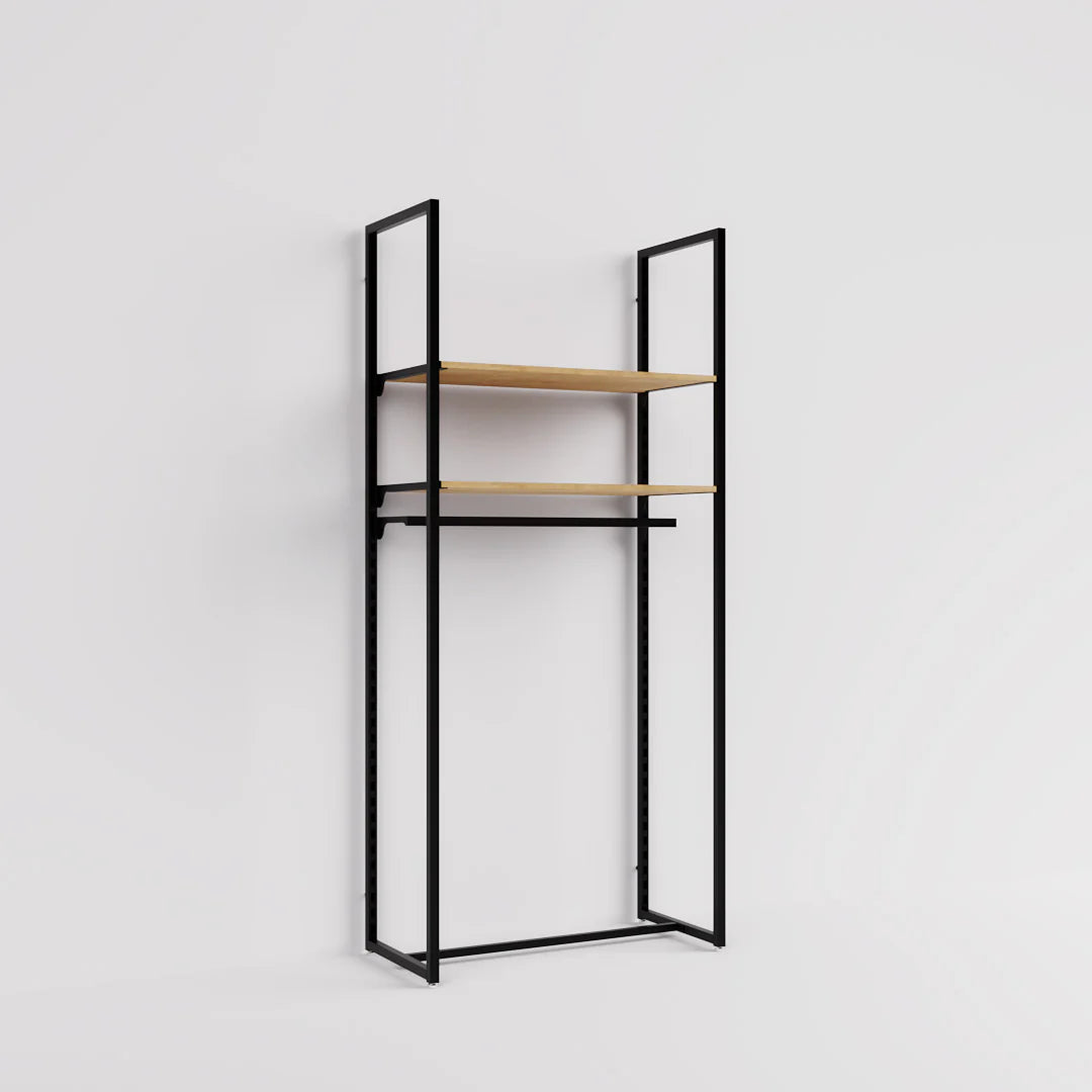 Rack -  4ft Clothing Display Rack — Minimalist Wall-Mounted Retail Fixture