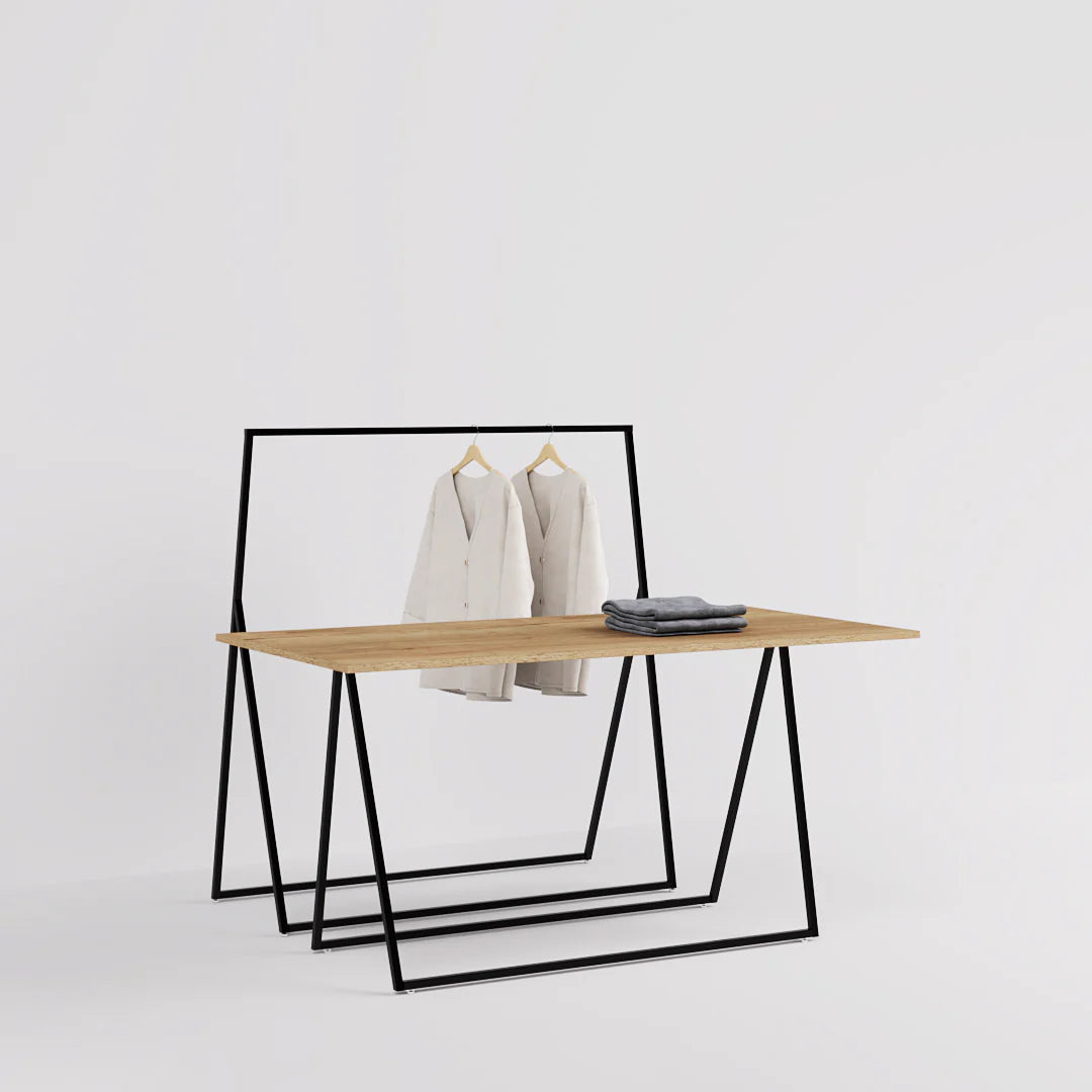 Nesting Table - Nesting Table & Rack Combo — Modern Industrial Retail Display