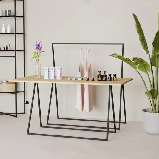 Nesting Table - Nesting Table & Rack Combo — Modern Industrial Retail Display