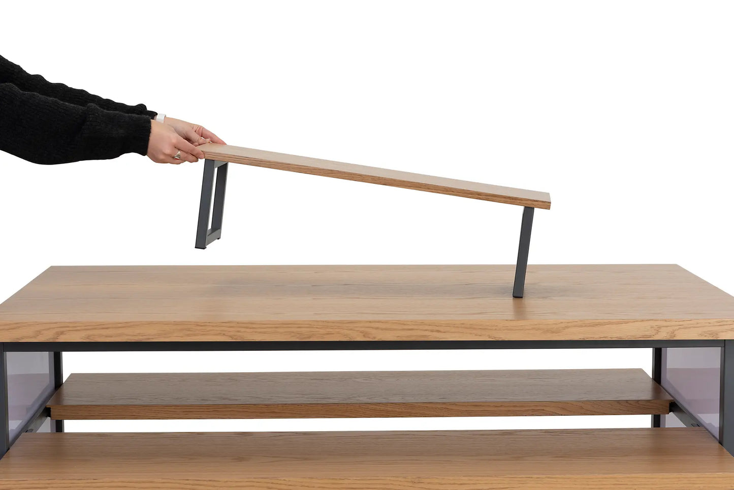 Nesting Table - 3-Tier Nesting Display Table — Modern Retail Merchandising Fixture