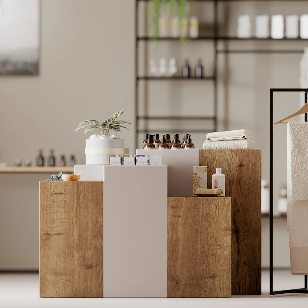 Pedestal Display Stand —  Retail Display TYPE 1