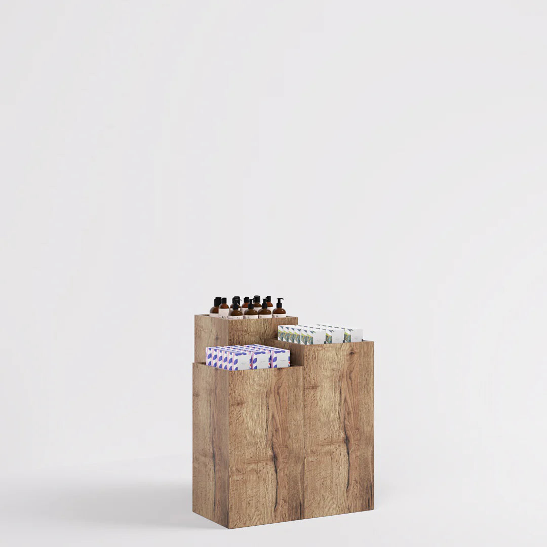Pedestal Display Stand —  Retail Display TYPE 1