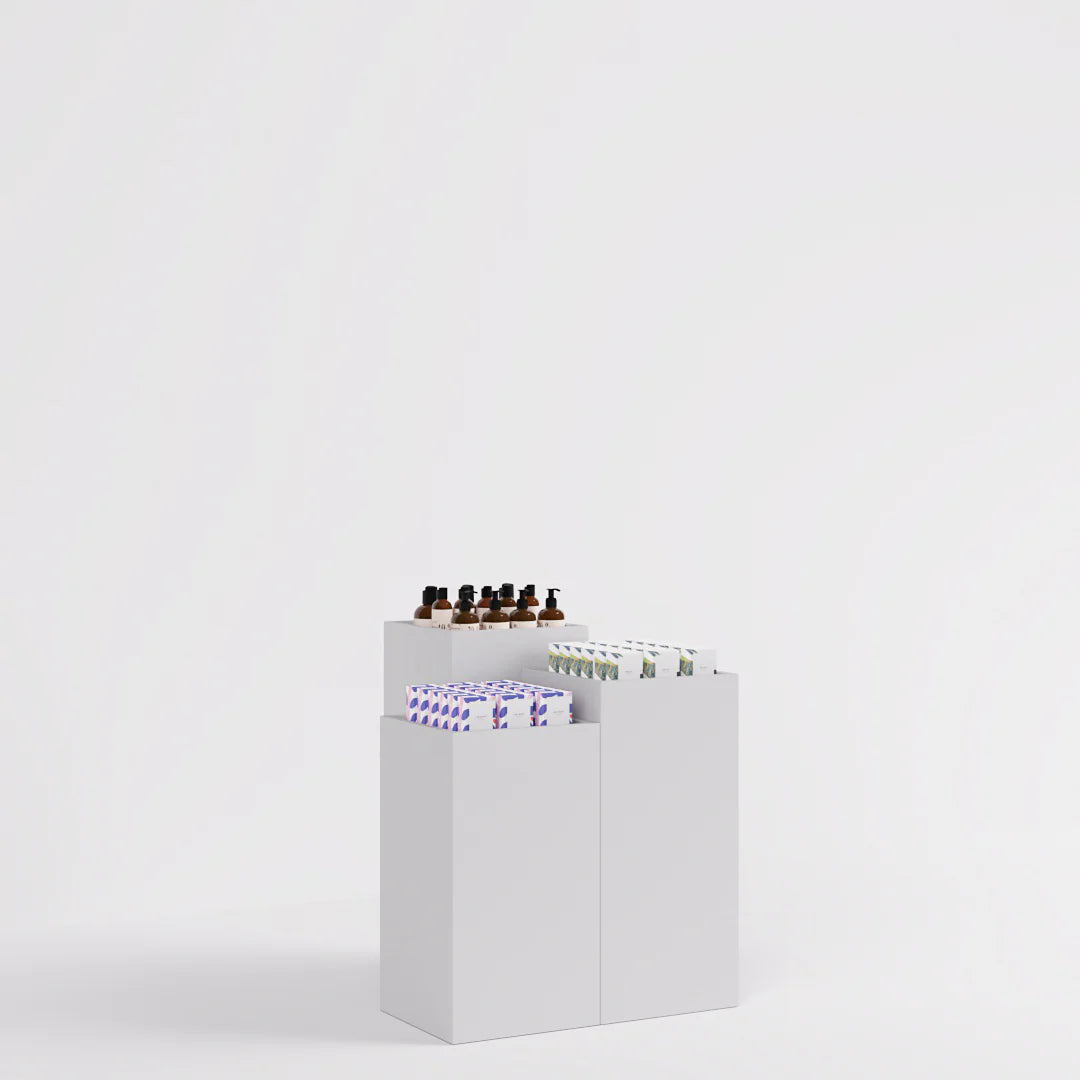 Pedestal Display Stand —  Retail Display TYPE 1