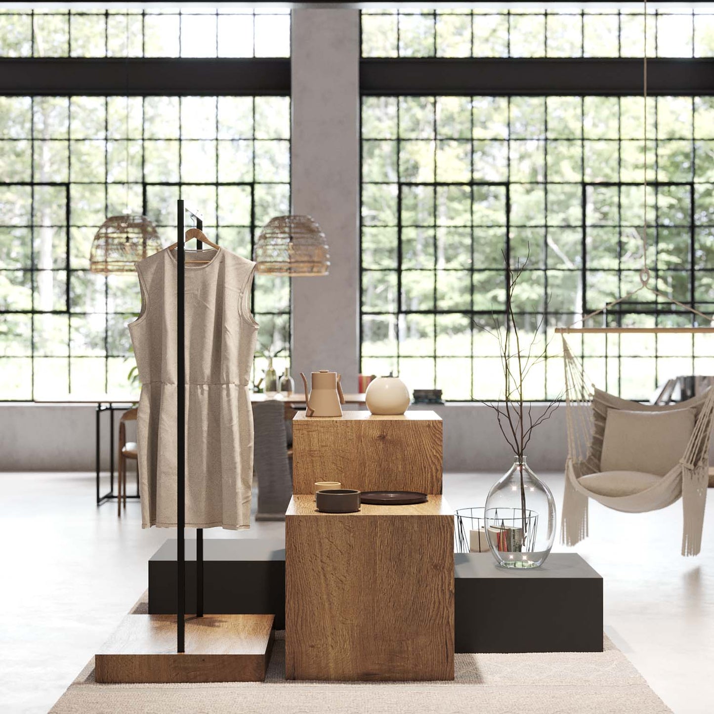 Pedestal Display Stand —  Retail Display TYPE 2