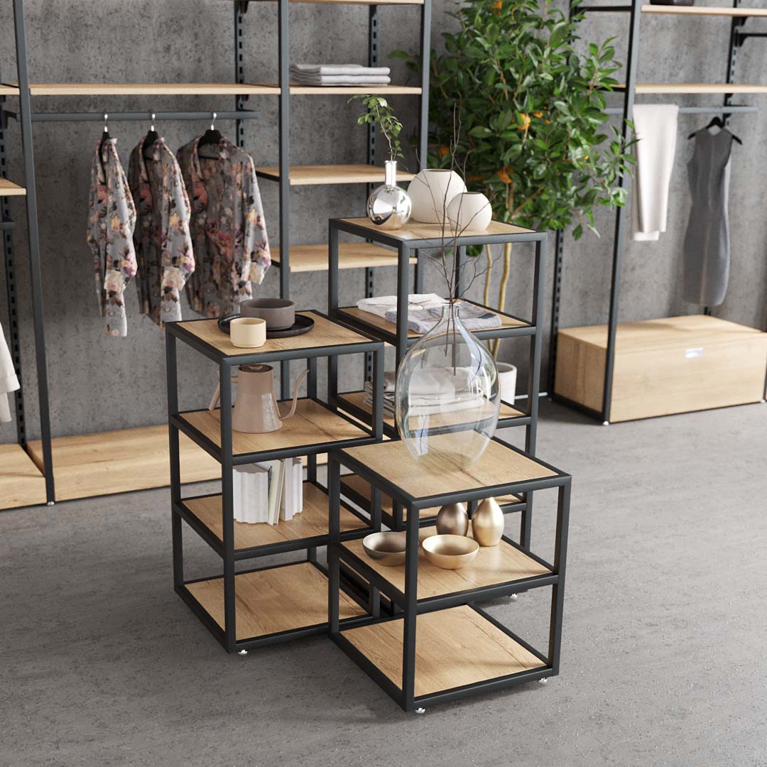 Pedestal Display Stand —  Retail Display TYPE 4