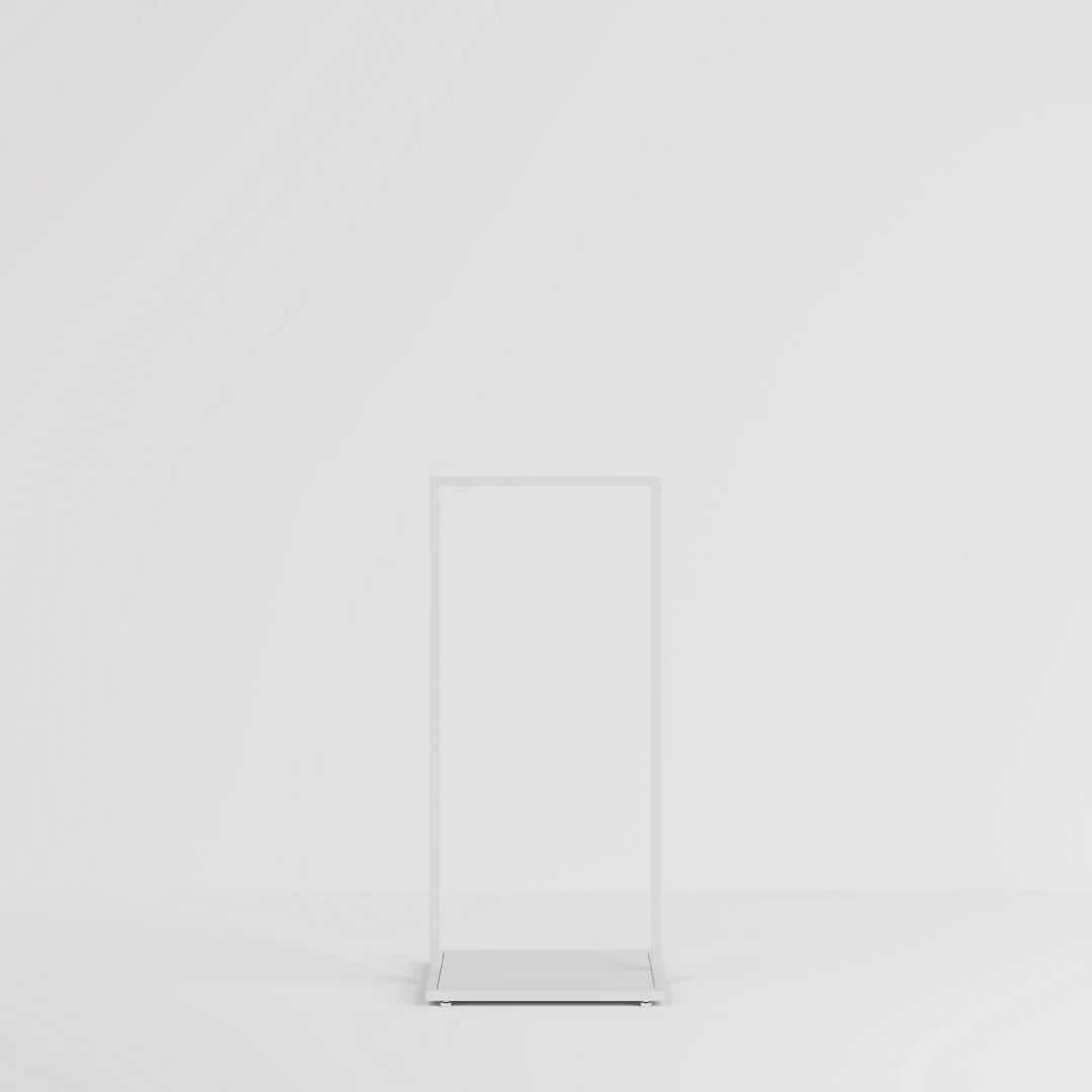 Luxe Freestanding Garment Rack 5ft — Modern Minimalist Clothing Display