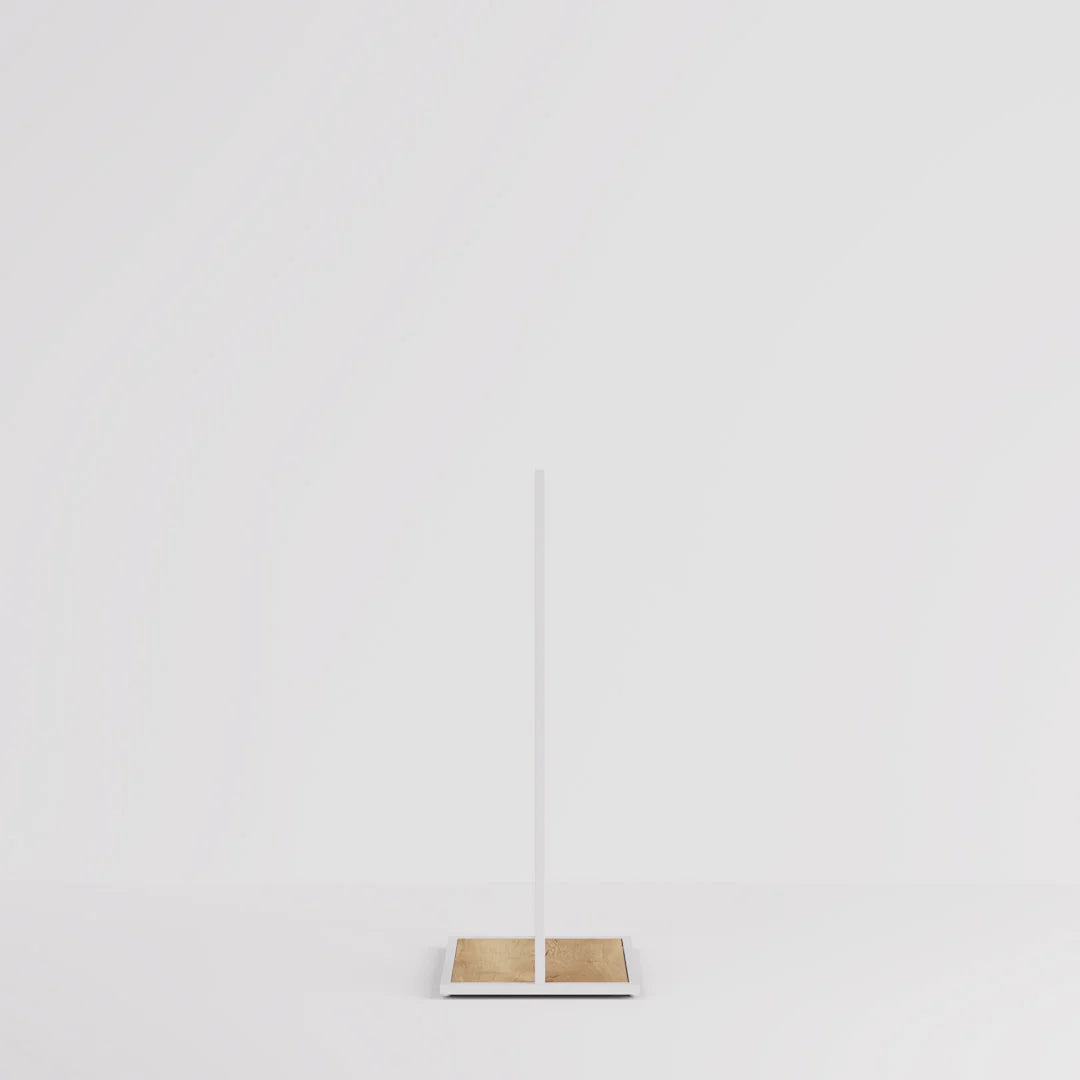 Luxe Freestanding Garment Rack 5ft — Modern Minimalist Clothing Display