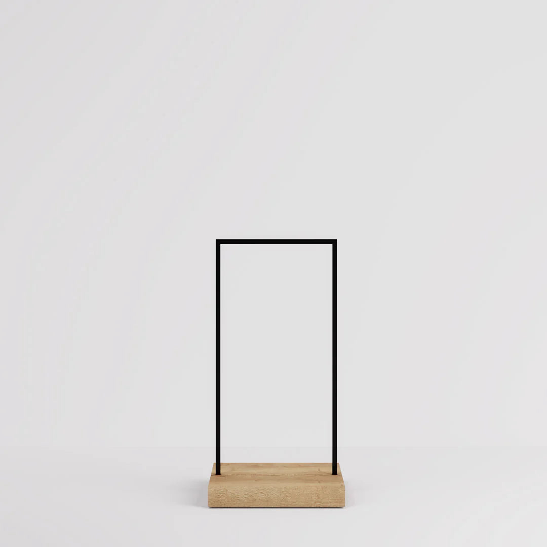 Luxe Freestanding Garment Rack 6ft — Modern Minimalist Clothing Display