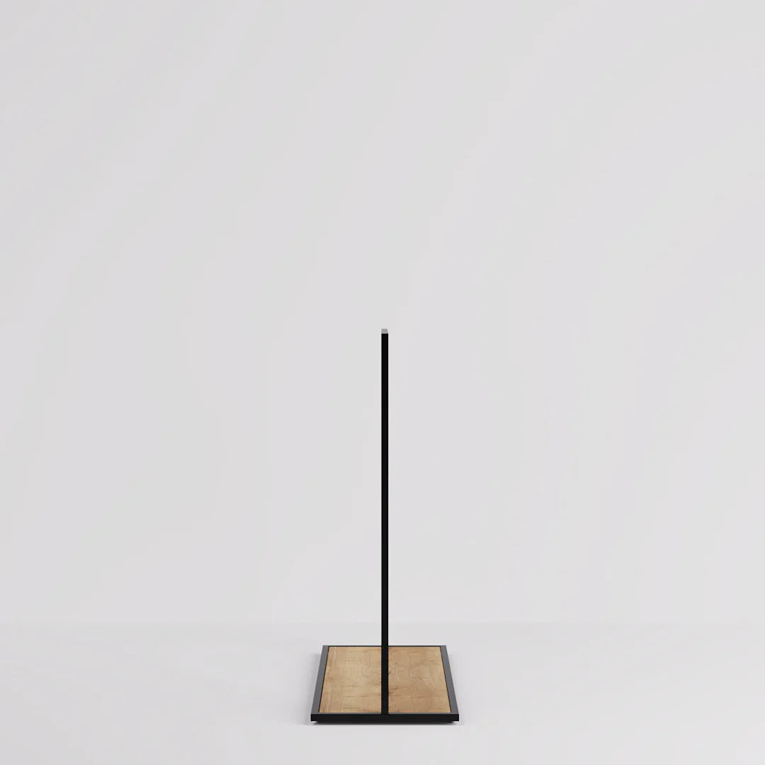 Luxe Freestanding Garment Rack 10ft — Modern Minimalist Clothing Display