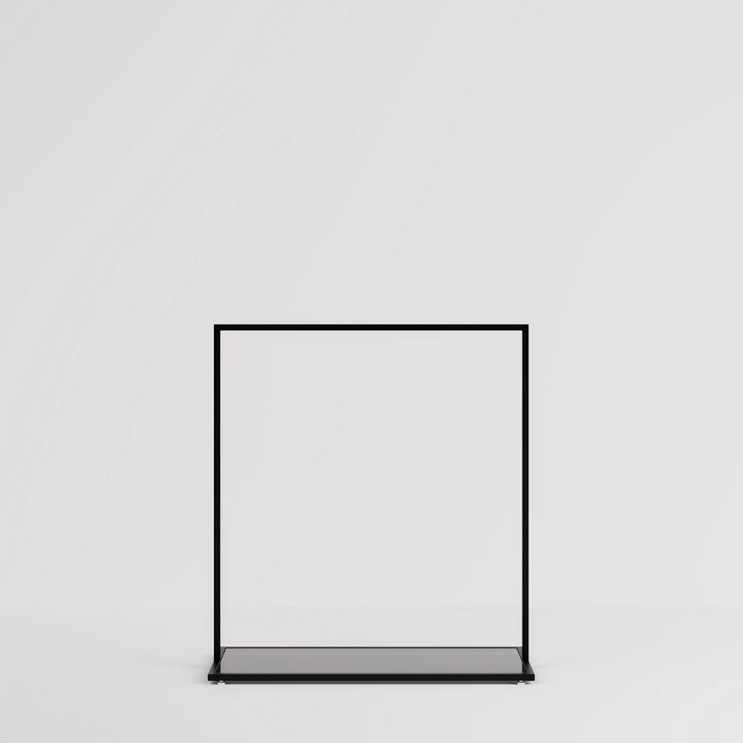 Luxe Freestanding Garment Rack 10ft — Modern Minimalist Clothing Display