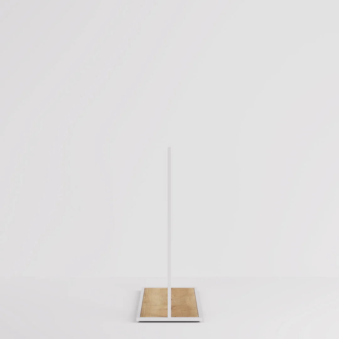 Luxe Freestanding Garment Rack 10ft — Modern Minimalist Clothing Display