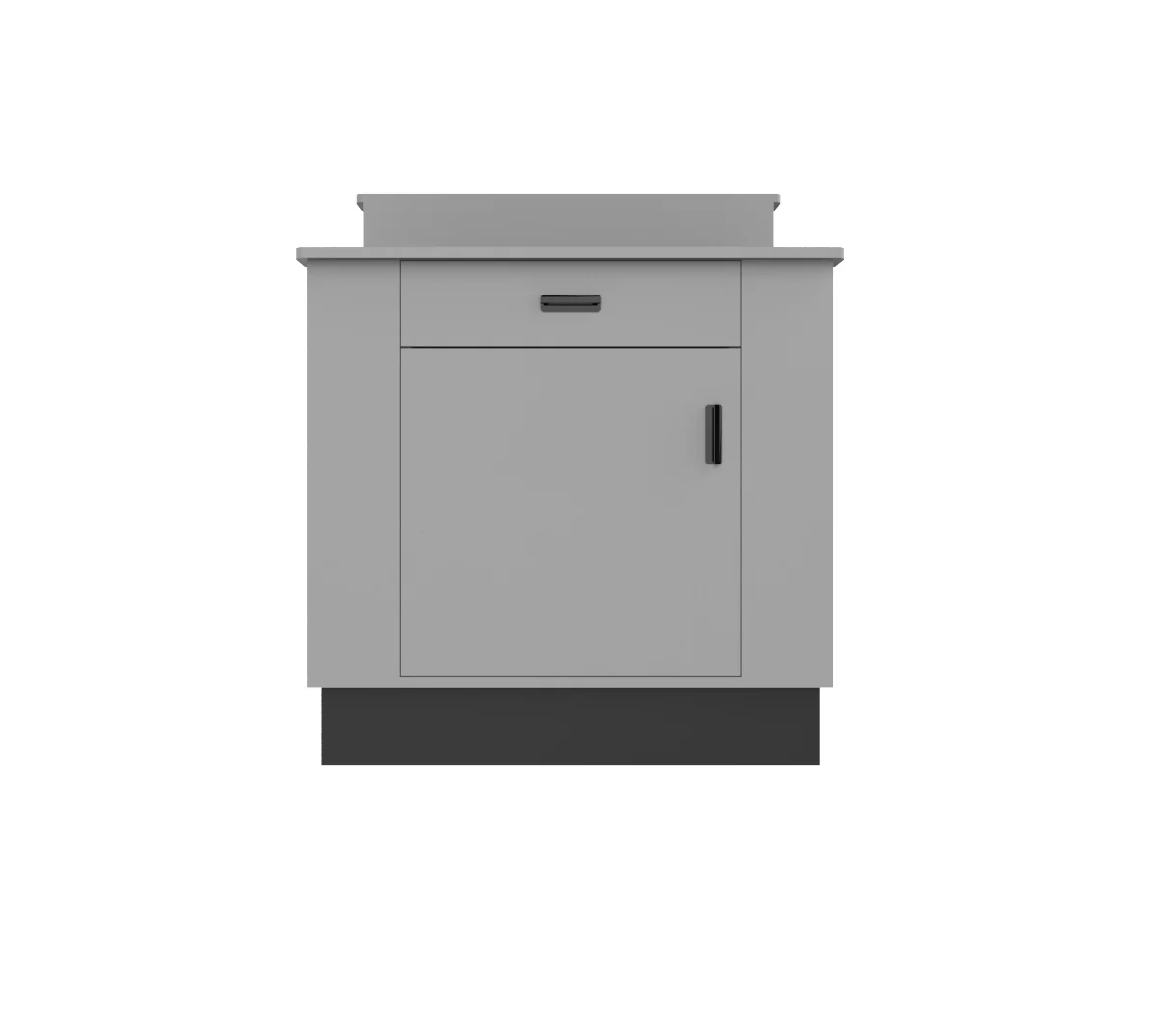 CHECKOUT - 2-Tier Sales & Register Counter — 4ft Modern Retail Checkout Counter