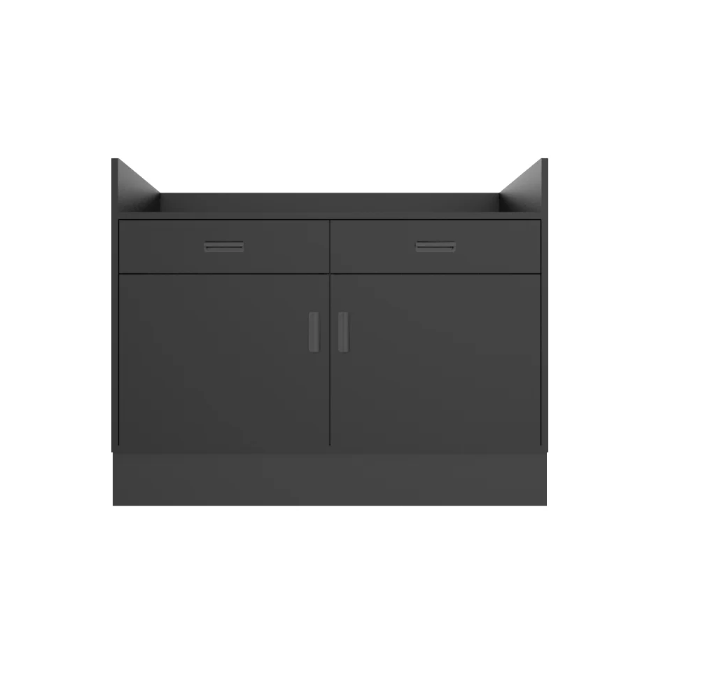 CHECKOUT -Deluxe Point of Sale Counter — 4ft Recessed Top Retail Checkout Counter