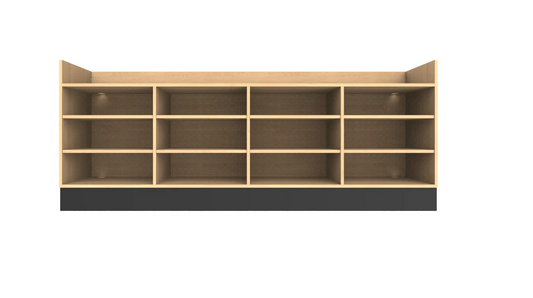 CHECKOUT -  Sales Counter w/ Recessed Top 8FT