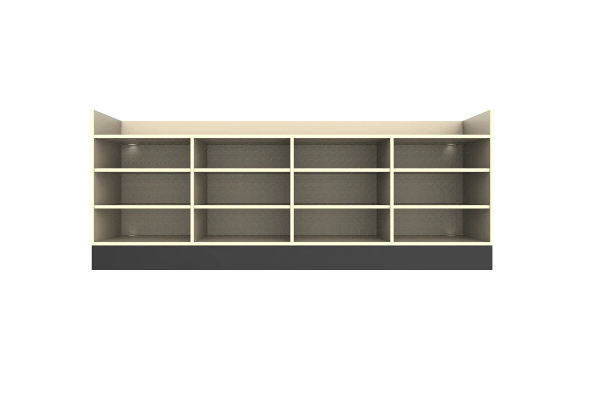 CHECKOUT -  Sales Counter w/ Recessed Top 8FT