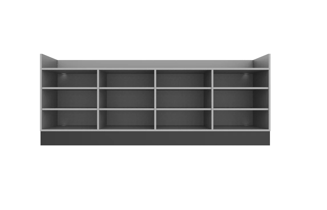 CHECKOUT -  Sales Counter w/ Recessed Top 8FT