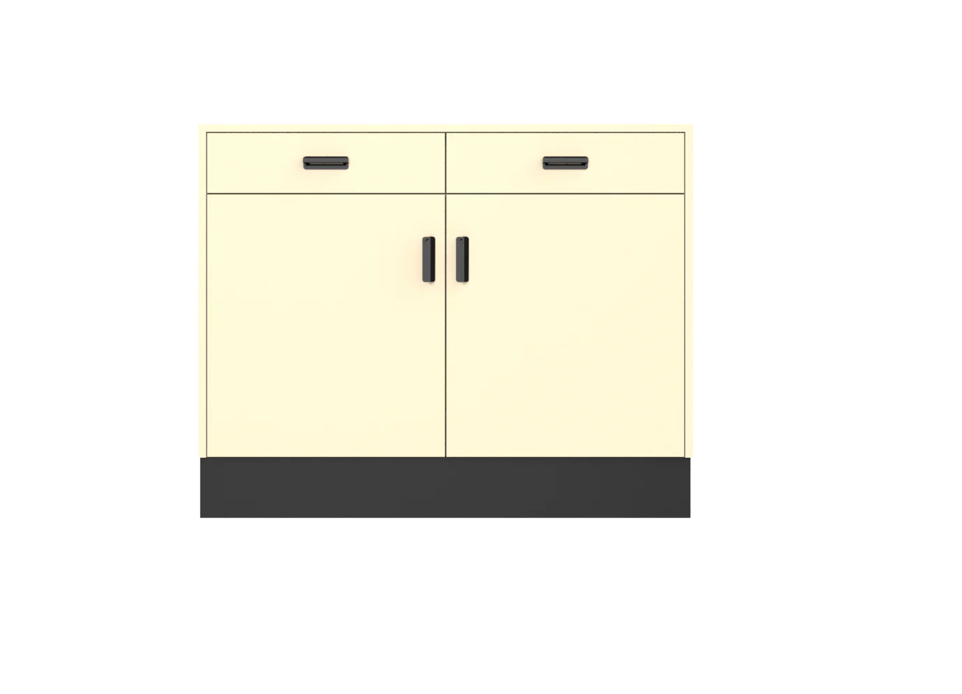 CHECKOUT -Deluxe FLAT TOP Point of Sale Counter — 4ft Modern Retail Checkout Counter