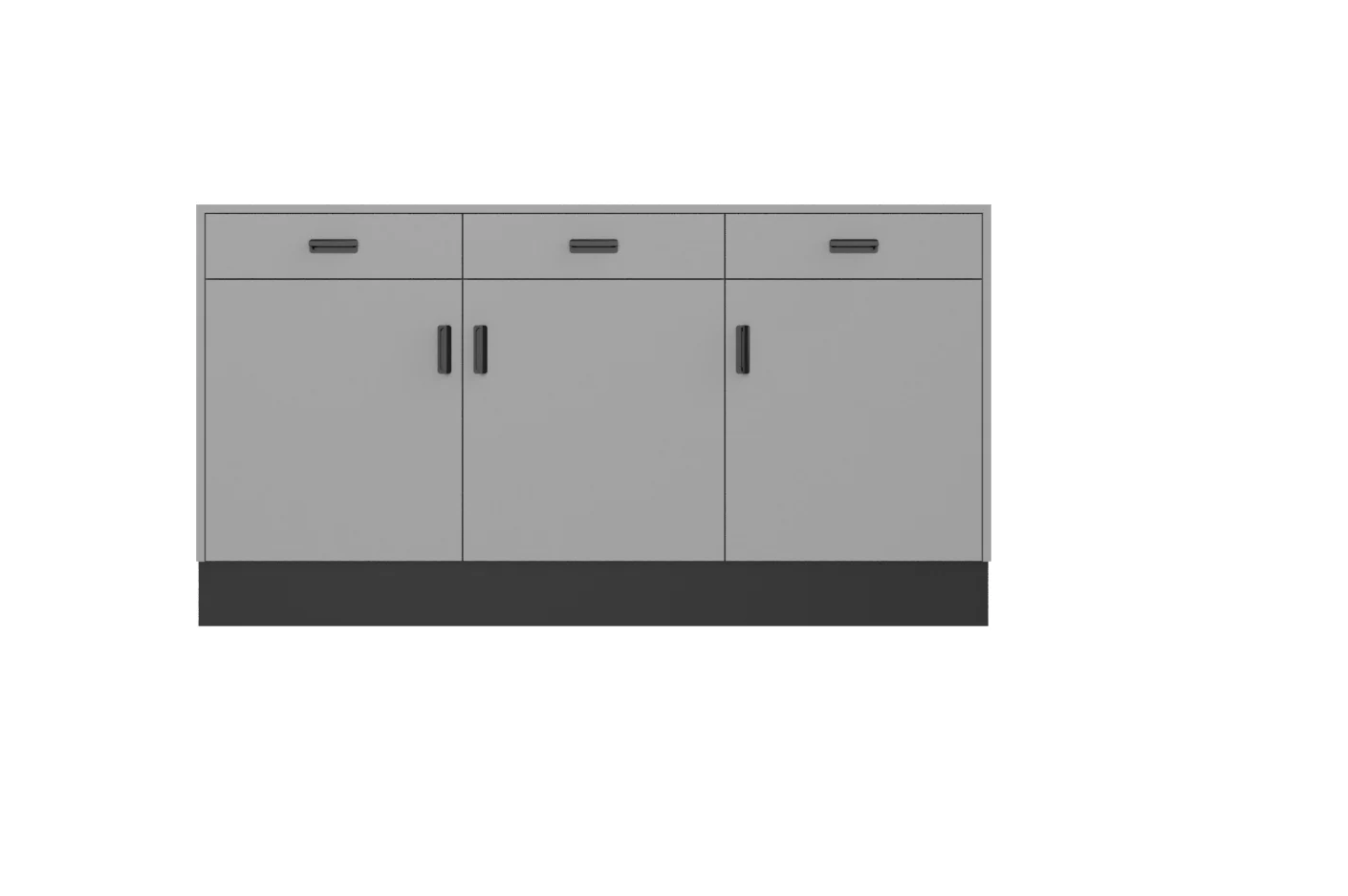 CHECKOUT -Deluxe FLAT TOP Point of Sale Counter — 6ft Modern Retail Checkout Counter