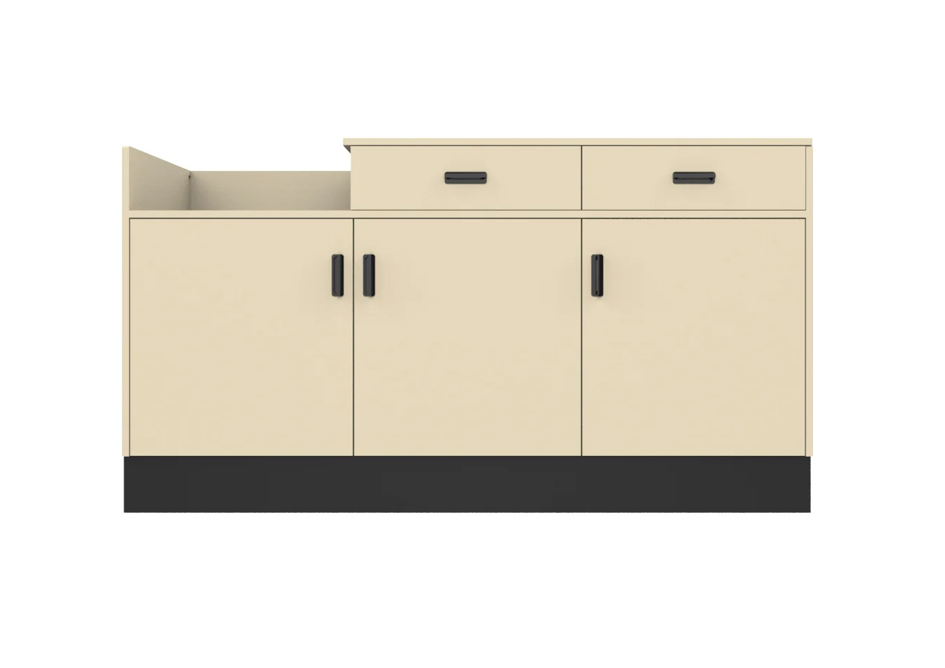 CHECKOUT - Deluxe Sales Counter w/ Register Bay 6FT