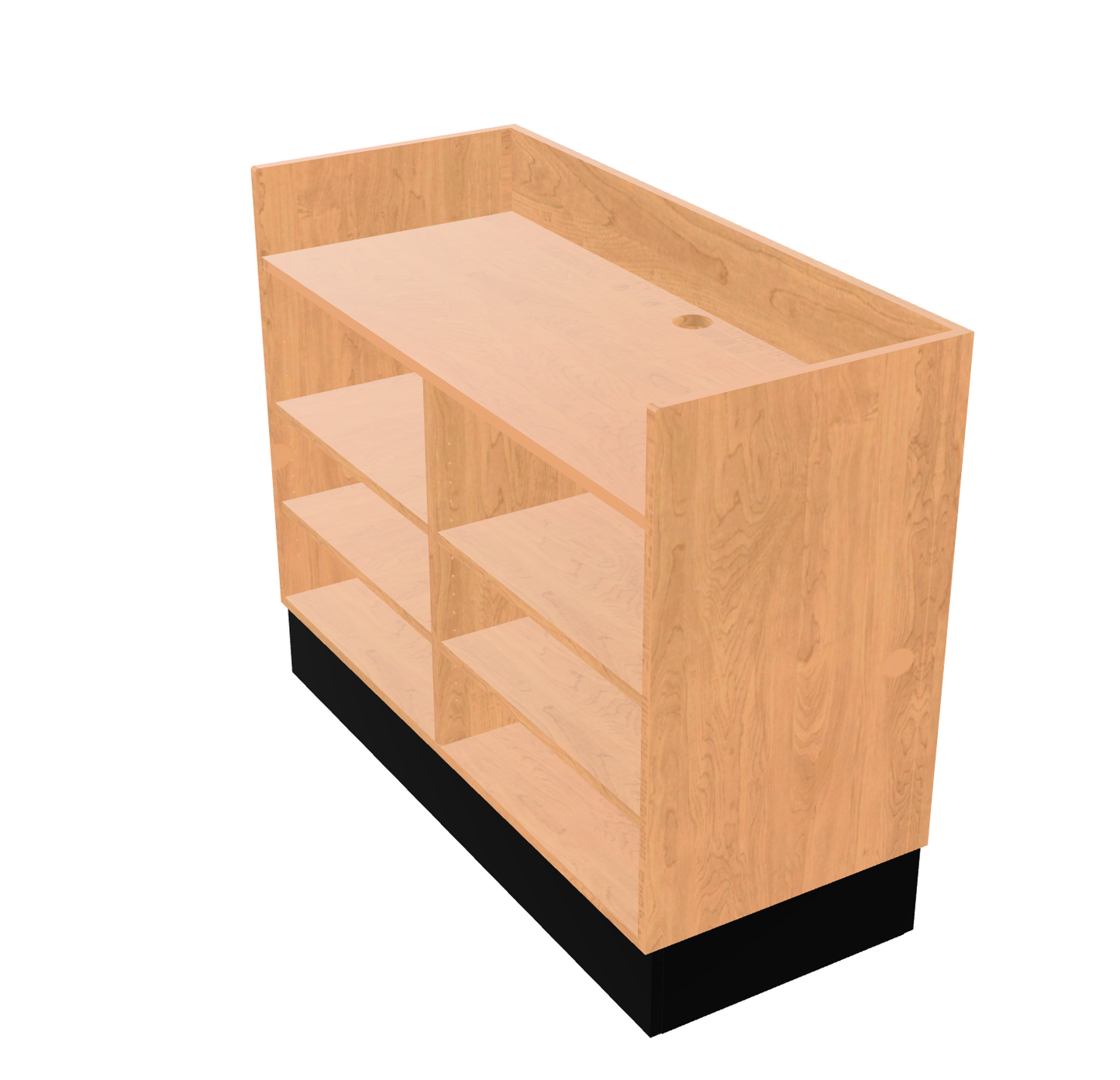 CHECKOUT -  Sales Counter w/ Recessed Top 4FT