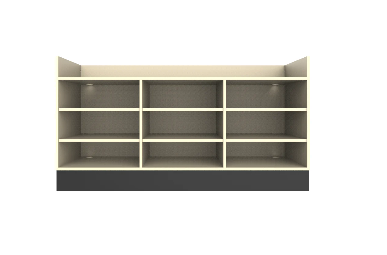 CHECKOUT -  Sales Counter w/ Recessed Top 6FT