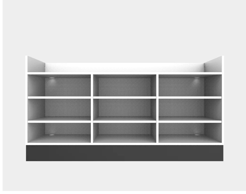 CHECKOUT -  Sales Counter w/ Recessed Top 6FT