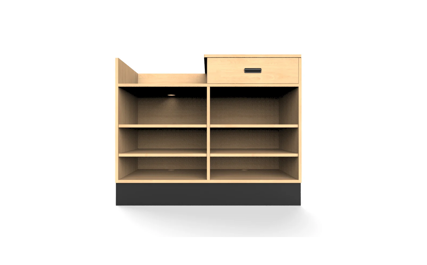 CHECKOUT -  Register Bay Point of Sale Counter — 4ft Retail Checkout Counter