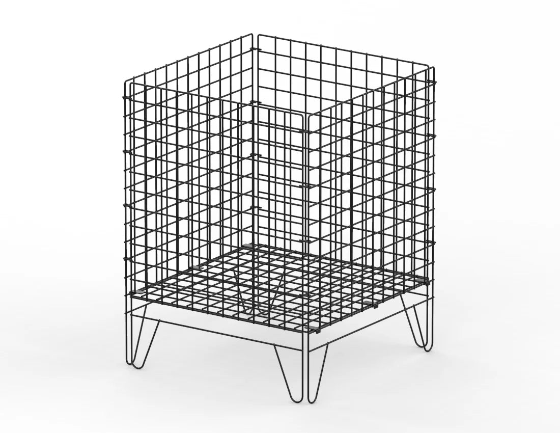Metal Wire Dump Bin — Heavy-Duty Retail Display Basket