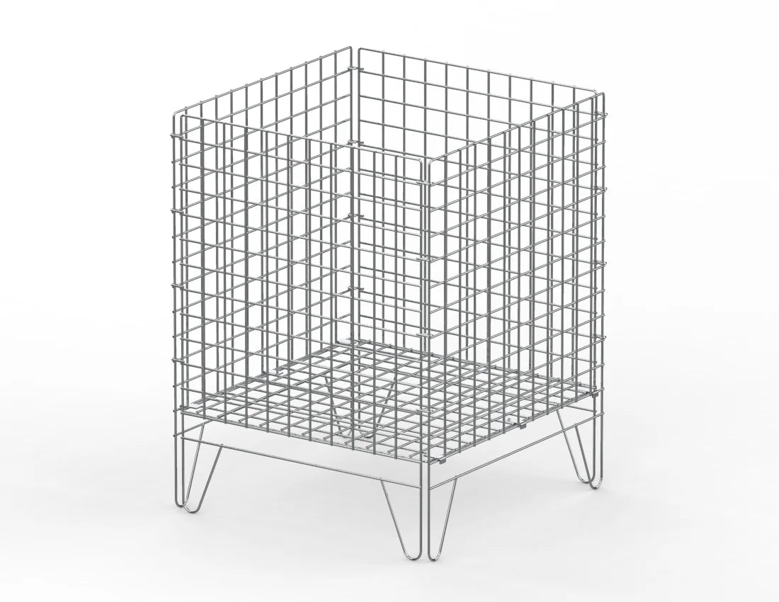 Metal Wire Dump Bin — Heavy-Duty Retail Display Basket