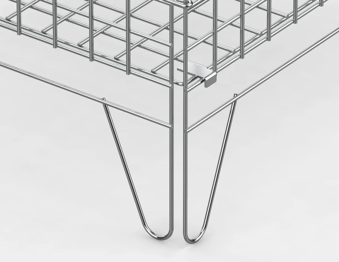 Metal Wire Dump Bin — Heavy-Duty Retail Display Basket