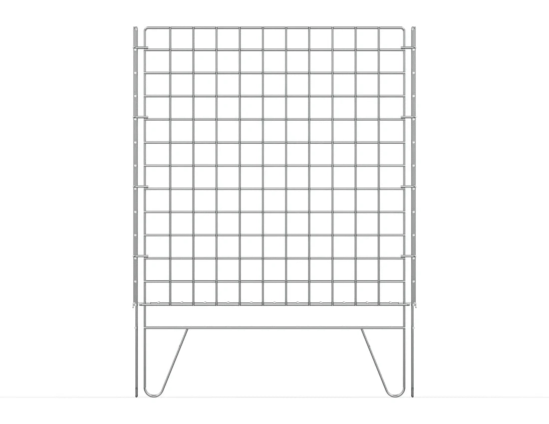 Metal Wire Dump Bin — Heavy-Duty Retail Display Basket
