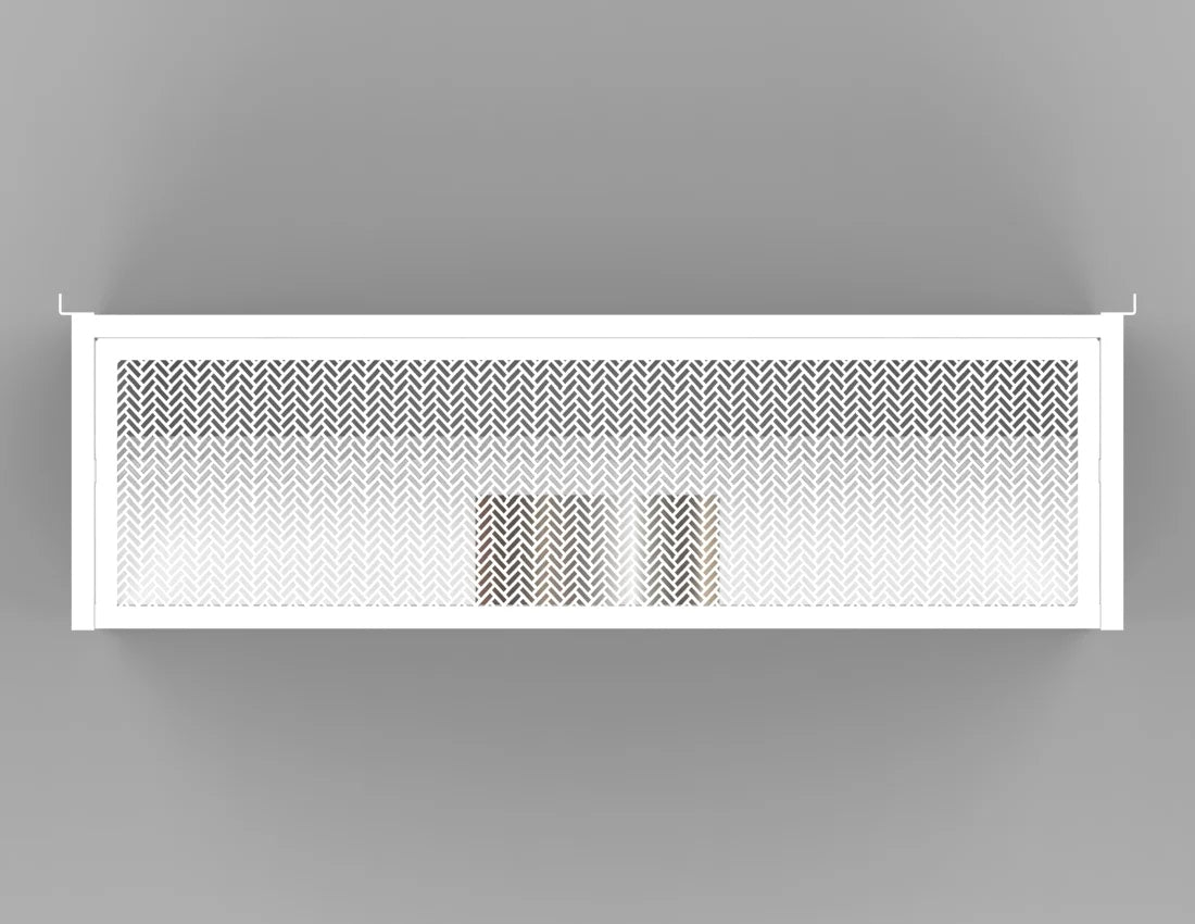 Modern Shoe Gondola Display — Industrial Metal Retail Fixture