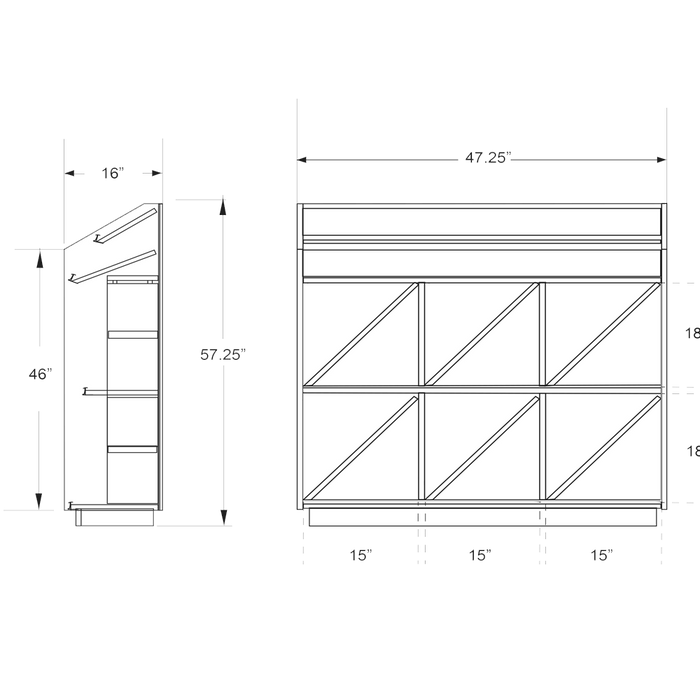 RACK - 162 Bottle Wine Rack Display Merchandiser