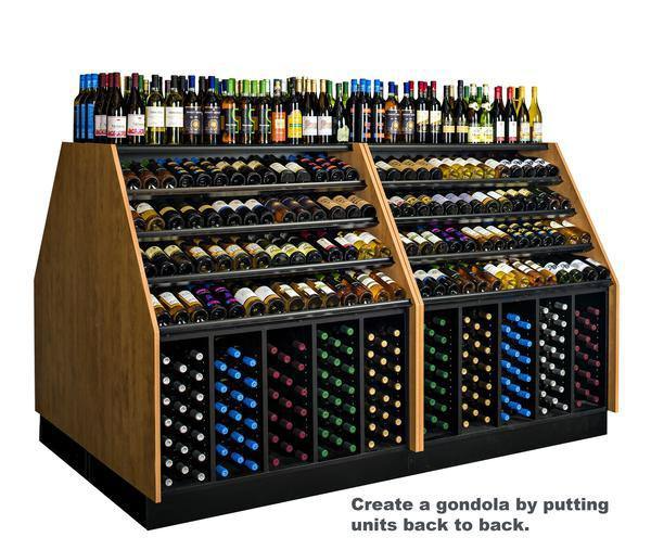 RACK - 248 Bottle Wine Rack Display Merchandiser