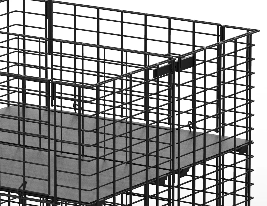 Metal Wire Dump Bin — Heavy-Duty Retail Display Basket