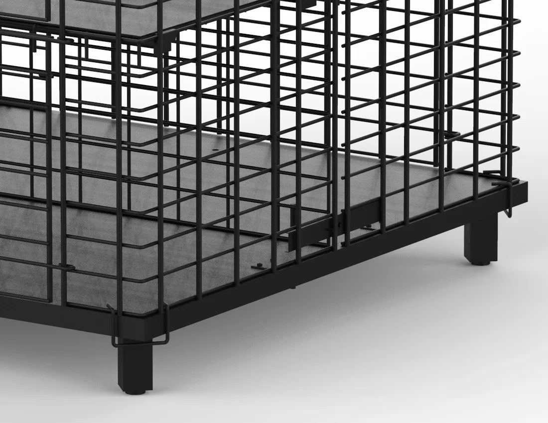 Metal Wire Dump Bin — Heavy-Duty Retail Display Basket