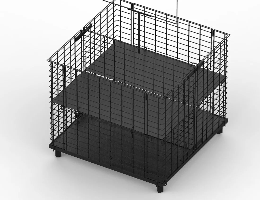 Metal Wire Dump Bin — Heavy-Duty Retail Display Basket