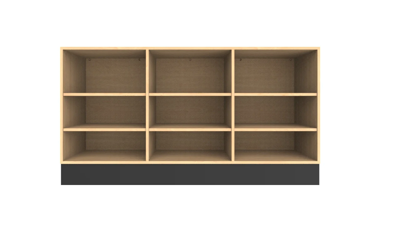 CHECKOUT - Simple Point of Sale Counter — 6ft Retail Checkout Counter with Open Storage